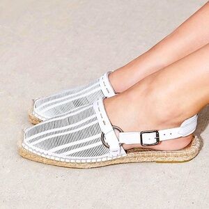 Free People • Cabo Espadrille Sling Back Flats